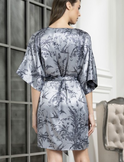 Домашняя туника Mia-Amore ARGENTA 4234, Цвет: стальной, Размеры: 4XL/5XL, изображение 2