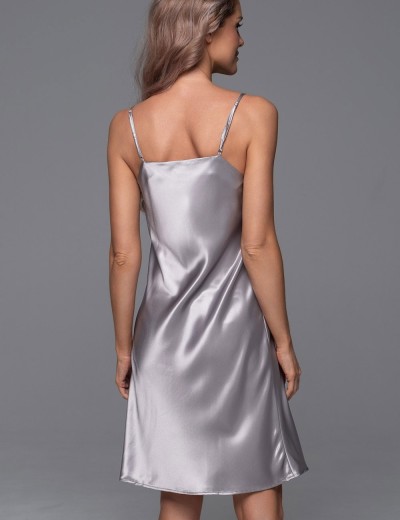 Сорочка шёлковая Mia-Amore LA PERLA 4711, Цвет: жемчужный, Размеры: L, изображение 2