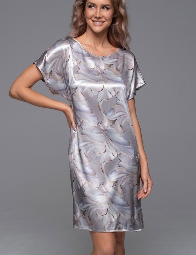 Шёлковая туника Mia-Amore LA PERLA 4714, Цвет: жемчужный, Размеры: 4XL/5XL, изображение 2