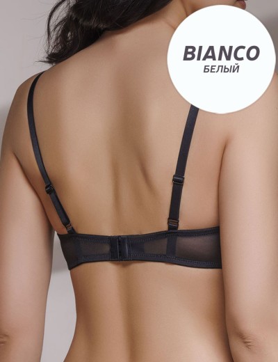 Бюстгальтер балконет Mioocchi JOLIN 8326 bianco, Цвет: bianco (белый), Размеры: 75B, изображение 5