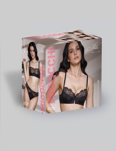 Бюстгальтер бралетт на косточках Mioocchi JOLIN 8327 perla, Цвет: perla (жемчуг), Размеры: 80B, изображение 5