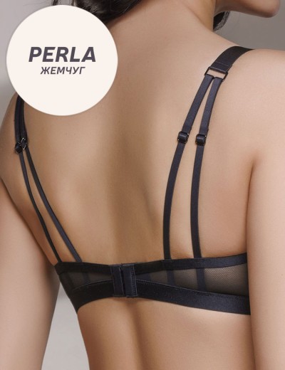 Бюстгальтер бралетт на косточках Mioocchi JOLIN 8327 perla, Цвет: perla (жемчуг), Размеры: 80B, изображение 3