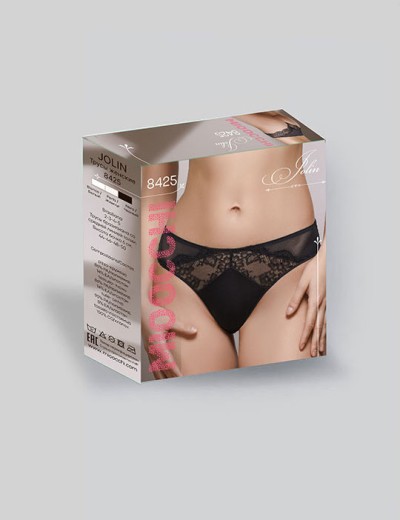 Трусы бразилиана Mioocchi JOLIN 8425 bianco, Цвет: bianco (белый), Размеры: L, изображение 4