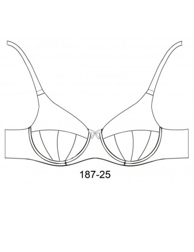 Бюстгальтер мягкий Sermija JASMINE 187-25-L крем-брюле, Цвет: крем-брюле, Размеры: 80D, изображение 6 Бюстгальтер мягкий Sermija JASMINE 187-25-L крем-брюле, Цвет: крем-брюле, Размеры: 80D, изображение 6