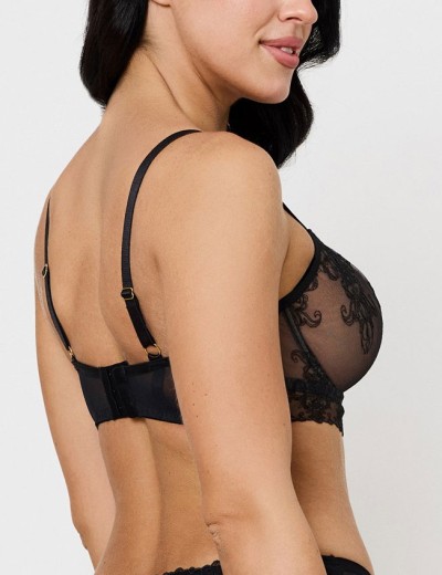 Бюстгальтер мягкий балконет Subtille DIVA BLACK soft balconette, Цвет: черный, Размеры: 65G, изображение 2