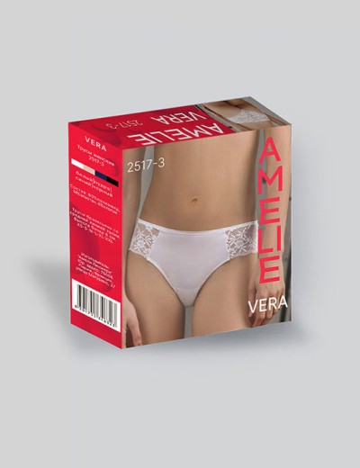 Трусы бразилиана Amelie VERA 2517-3 пудра, Цвет: пудра, Размеры: S, изображение 5