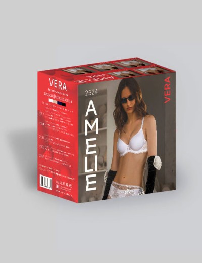 Бюстгальтер спейсер Amelie VERA 2524 белый, Цвет: белый, Размеры: 85A, изображение 5