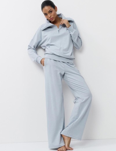 Домашний костюм Aruelle BRISA SET, Цвет: серо-голубой, Размеры: S, изображение 2