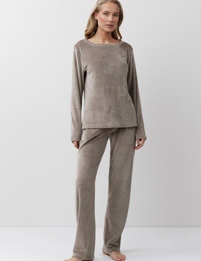 Женский домашний комплект Aruelle CAPUCINE SET SOFT, Цвет: капучино, Размеры: M, изображение 2