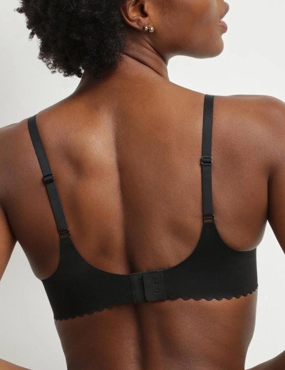 Гладкий бюстгальтер бралетт Dim BODY TOUCH 0DF8 чёрный, Цвет: чёрный, Размеры: 70C, изображение 2