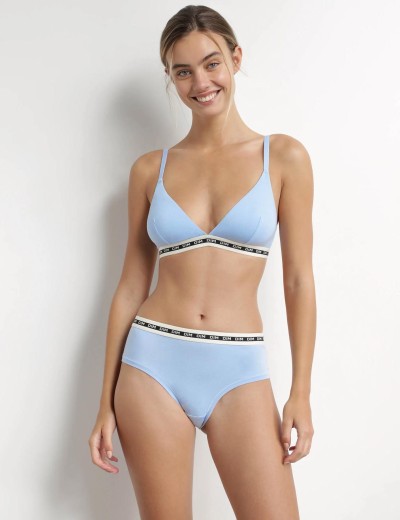 Трусы с широкой резинкой Dim ICON 0DCO лазурно-голубой, Цвет: лазурно-голубой, Размеры: XS, изображение 3