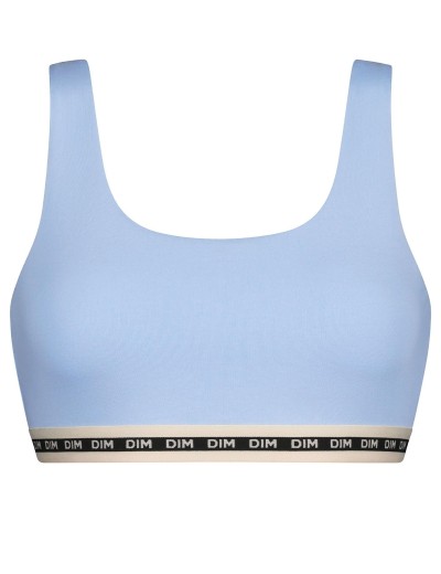 Топ из хлопка с модалом Dim ICON 0DD8 лазурно-голубой, Цвет: лазурно-голубой, Размеры: XL, изображение 4