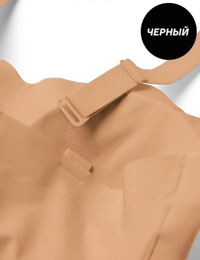 Корректирующее боди-стринг Maidenform DMS083 чёрный, Цвет: чёрный, Размеры: M, изображение 5