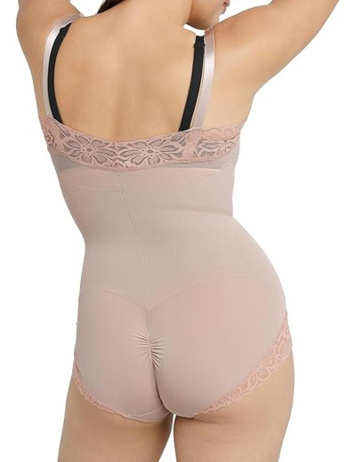 Торсет-боди с коррекцией Maidenform FLS107 вечерний румянец, Цвет: вечерний румянец, Размеры: S, изображение 4