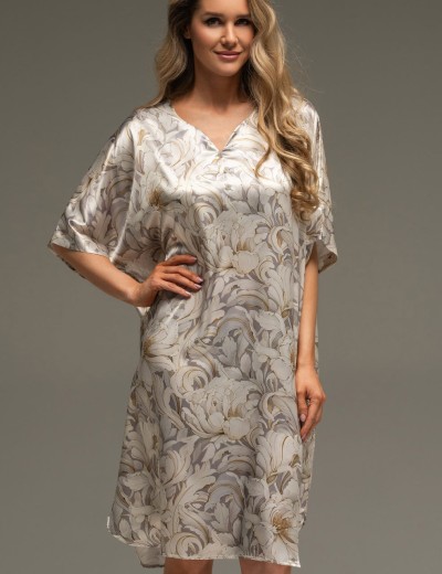 Шёлковая туника Mia-Amore EILIN 4587, Цвет: брют, Размеры: 2XL/3XL, изображение 3