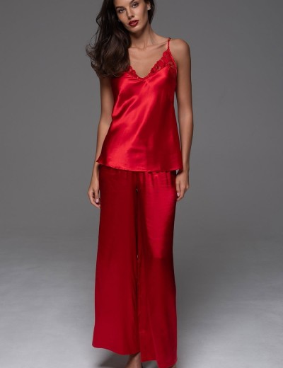 Комплект-тройка шёлковый Mia-Amore MERLOT 4746 красный, Цвет: красный, Размеры: 4XL, изображение 3