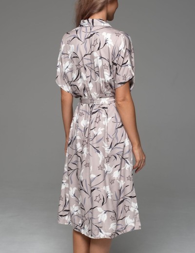 Длинная рубашка-халат Mia-Amore MAILA 5557, Цвет: серый, Размеры: 4XL, изображение 2 Длинная рубашка-халат Mia-Amore MAILA 5557, Цвет: серый, Размеры: 4XL, изображение 2