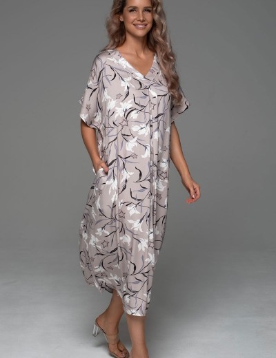 Длинная сорочка Mia-Amore MAILA 5564, Цвет: серый, Размеры: S/M, изображение 3 Длинная сорочка Mia-Amore MAILA 5564, Цвет: серый, Размеры: S/M, изображение 3