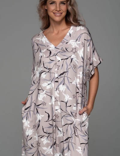 Длинная сорочка Mia-Amore MAILA 5564, Цвет: серый, Размеры: S/M, изображение 4 Длинная сорочка Mia-Amore MAILA 5564, Цвет: серый, Размеры: S/M, изображение 4