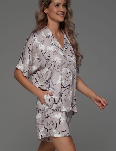 Пижама из вискозы с шелком Mia-Amore MAILA 5567, Цвет: серый, Размеры: 4XL, изображение 3 Пижама из вискозы с шелком Mia-Amore MAILA 5567, Цвет: серый, Размеры: 4XL, изображение 3