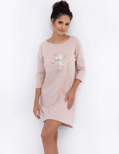 Ночная сорочка Sensis LAMA, Цвет: бежевый, Размеры: L/XL, изображение 2