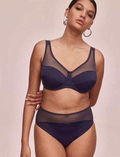 Бюстгальтер мягкий Alles HAVANA 01 M синий, Цвет: синий, Размеры: 70D, изображение 5