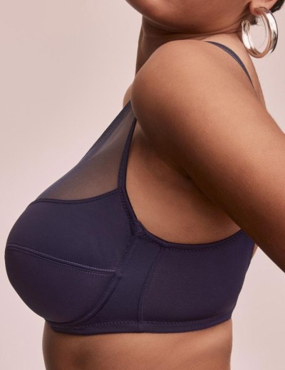 Бюстгальтер мягкий Alles HAVANA 01 M синий, Цвет: синий, Размеры: 70D, изображение 3