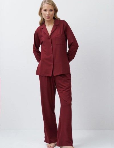 Женская пижама Aruelle CADANCE BURGUNDY, Цвет: бургундское вино, Размеры: L, изображение 5