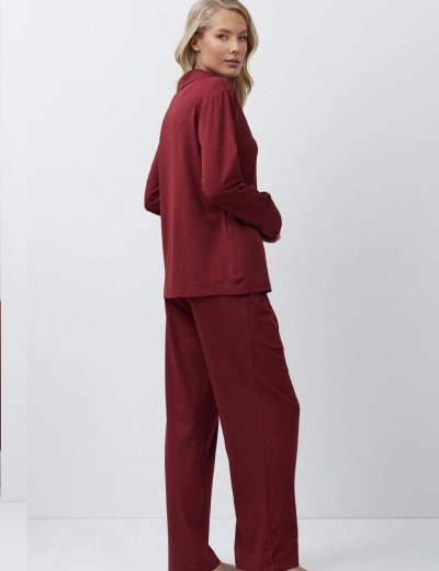 Женская пижама Aruelle CADANCE BURGUNDY, Цвет: бургундское вино, Размеры: L, изображение 6
