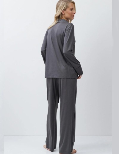 Женская пижама Aruelle CADANCE GREY, Цвет: тёмно-серый, Размеры: L, изображение 3
