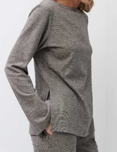 Домашний костюм Aruelle DAVINA SET BROWN, Цвет: тауп, Размеры: L, изображение 4