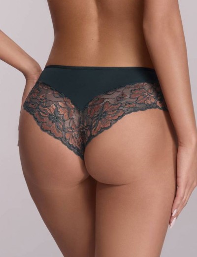 Трусы бразилиана Ava LUXURY 2175 brazyliany azure, Цвет: морской, Размеры: M, изображение 2