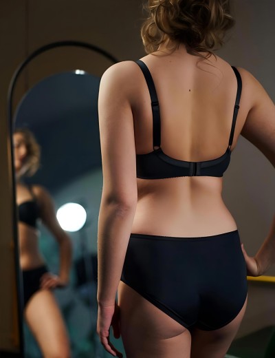 Трусы слипы Honey H39-21-K черный, Цвет: черный, Размеры: S, изображение 3