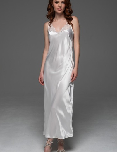 Сорочка с кружевной спинкой Mia-Amore ADELAIDA 4704 белый, Цвет: белый, Размеры: L, изображение 3