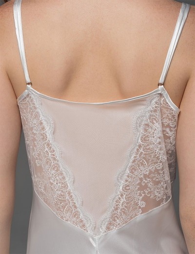Сорочка с кружевной спинкой Mia-Amore ADELAIDA 4704 белый, Цвет: белый, Размеры: L, изображение 4