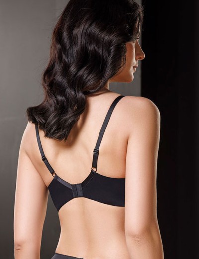 Бюстгальтер с уплотненными чашками Mioocchi NAOMI 8316 nero, Цвет: nero (черный), Размеры: 90E, изображение 2