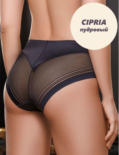 Трусы слипы высокие Mioocchi NAOMI 8412 cipria, Цвет: cipria (пудровый), Размеры: M, изображение 2