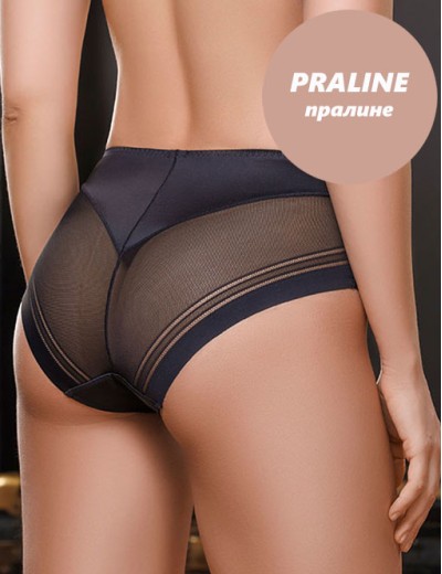 Трусы слипы высокие Mioocchi NAOMI 8412 praline, Цвет: praline (пралине), Размеры: M, изображение 2