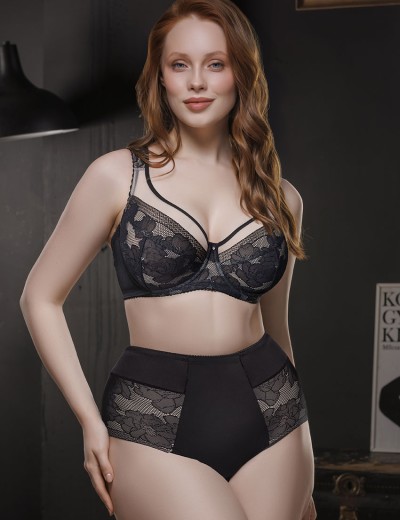 Бюстгальтер с мягкими чашками Mioocchi AMANDA 8342 nero, Цвет: nero (черный), Размеры: 85B, изображение 7