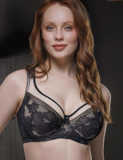 Бюстгальтер с мягкими чашками Mioocchi AMANDA 8342 nero, Цвет: nero (черный), Размеры: 85B, изображение 5