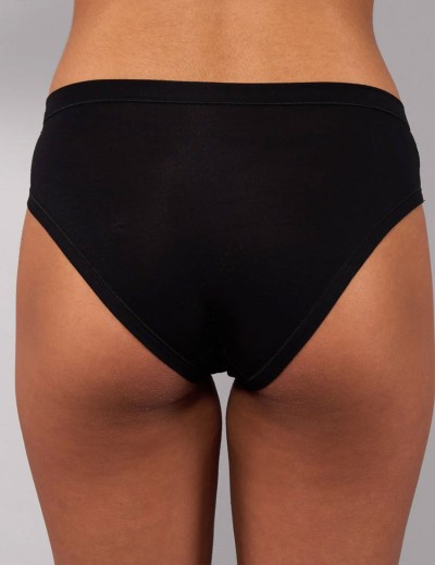 Трусы слипы из модала Sielei TODAY 6005 nero, Цвет: nero (черный), Размеры: M, изображение 2