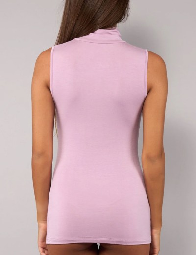 Майка с высоким воротом Sielei TODAY 6006 malva, Цвет: malva (лиловый), Размеры: S, изображение 3