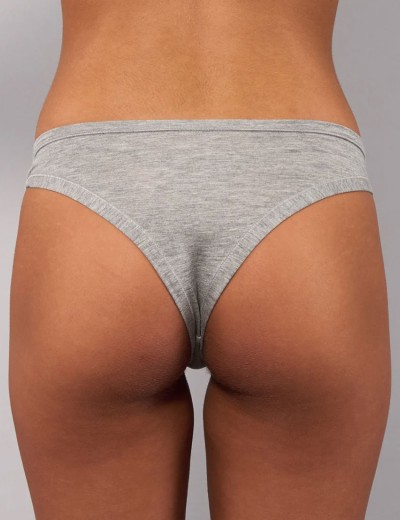 Трусы бразилиана из модала Sielei TODAY 6007 grigio melange, Цвет: grigio melange (серы, Размеры: M, изображение 2
