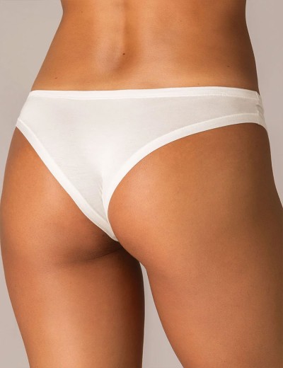 Трусы бразилиана из модала Sielei TODAY 6007 milk, Цвет: milk (молоко), Размеры: M, изображение 2