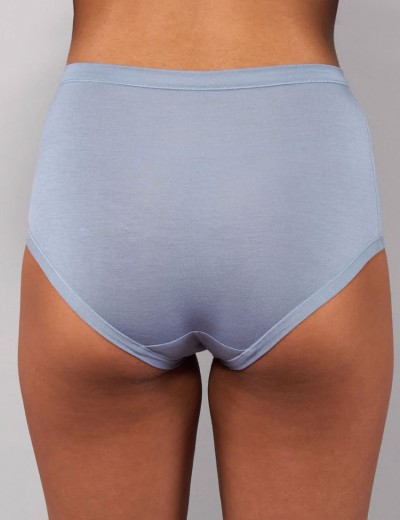 Трусы слип-миди из модала Sielei TODAY 6009 denim, Цвет: denim (джинсовый), Размеры: 2XL, изображение 2