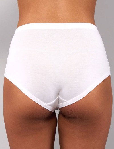 Трусы слип-миди из модала Sielei TODAY 6009 milk, Цвет: milk (молоко), Размеры: M, изображение 2