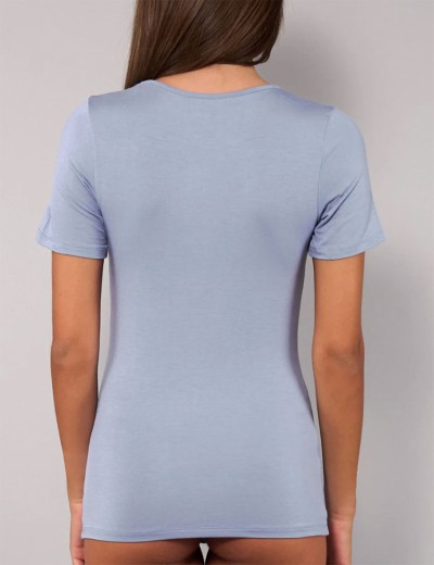 Футболка с коротким рукавом Sielei TODAY 6010 denim, Цвет: denim (джинсовый), Размеры: L, изображение 3