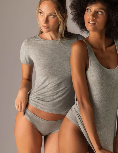 Трусы слипы из модала Sielei TODAY 6005 grigio melange, Цвет: grigio melange (серы, Размеры: M, изображение 3