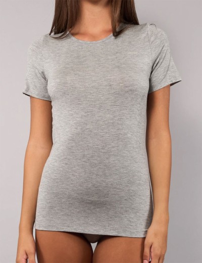 Футболка с коротким рукавом Sielei TODAY 6010 grigio melange, Цвет: grigio melange (серы, Размеры: L, изображение 4