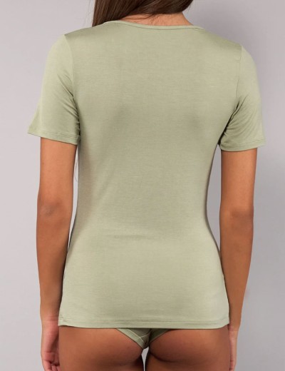 Футболка с коротким рукавом Sielei TODAY 6010 verde militare, Цвет: verde militare (зелё, Размеры: L, изображение 6